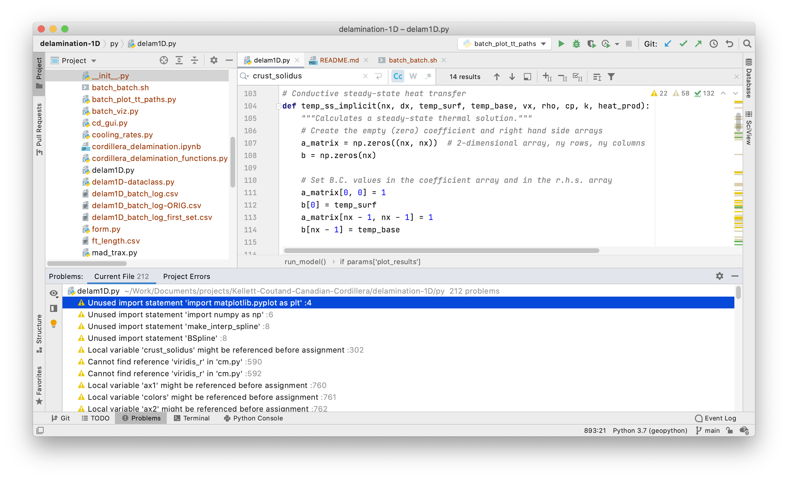 Figure 1.12. The PyCharm IDE.