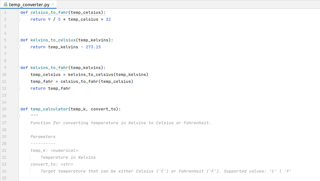 Figure 1.8. An example of a Python script file.